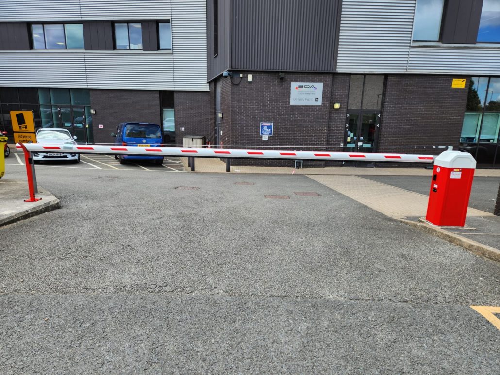 business automatic car park barrier