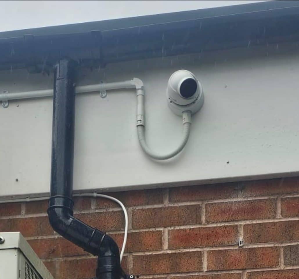 CCTV System installation services outside primary school